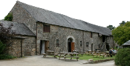 Barn (now restaurant) at Cotehele House, Cornwall