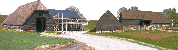 Barns at manor farm, Twyford, Hampshire (now converted into dwellings)