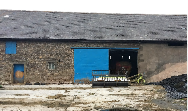 Large Cruck Barn at Hall Barns Farm, Stonyhurst, Lancashire